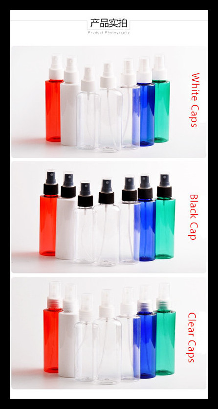 Parfümieren Sie kleinen die Pumpen-Plastiksprühflaschen 120ml und tragbare Gesundheit und Sicherheit