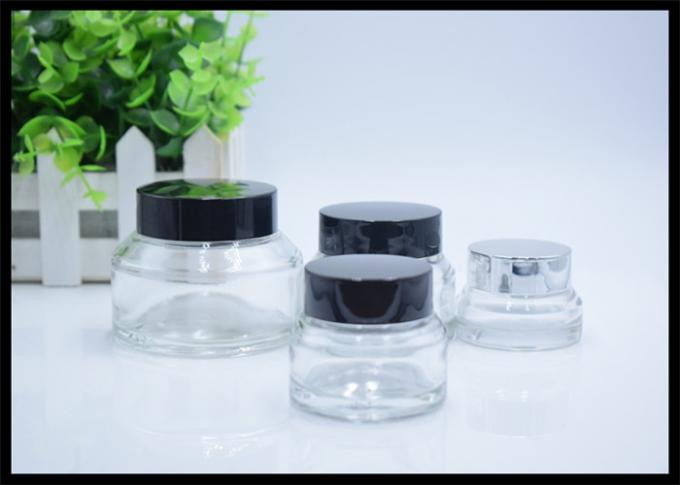 Klarglas-kosmetische Cremetiegel-Behälter 30g 50g
