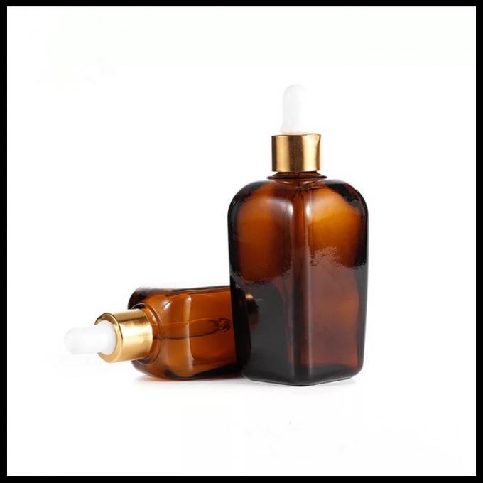 des Quadrat-ätherischen Öls 30ml Brown Tropfflasche-Braunglas-Aromatherapie-Behälter