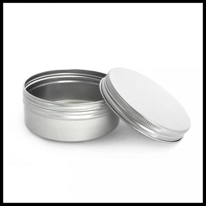 Aluminiumtrockenfrüchte-Glas des kosmetischen Sahnebehälter-150g mit Schrauben-Deckeln