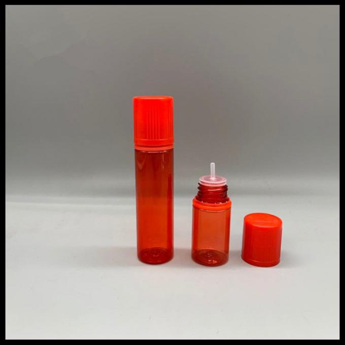 Einhorn-Tropfflaschen 10ml 15ml 30ml leeren Vape-Saft-Plastikbehälter-Besetzer-flache Kappe