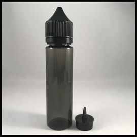 China Schwarze Gorilla-Einhorn-Flasche 60ml, dauerhafte runde Haustier-Einhorn-Flasche mit Kappe fournisseur