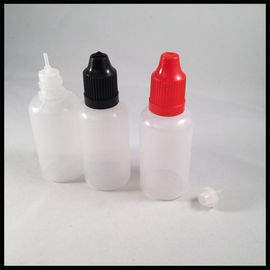 China kindersicheres LDPE der Tropfflasche-30ml, flüssige kleine Plastikmassentropfflaschen fournisseur