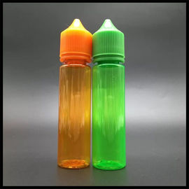 China Molliges Plastiktropfflasche-Grün des Einhorn-60ml/orange Farbdampf-Flüssigkeits-Behälter fournisseur