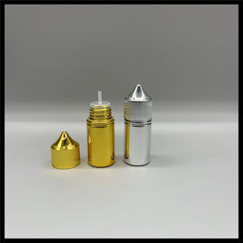 China Metallische silberne des Goldeinhorn-Flaschen-mollige Gorilla-E Kapazität Saft-des Behälter-30ml fournisseur
