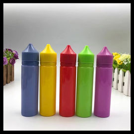 China Flüssige kleine Plastiktropfflaschen Vape, Gorilla-Einhorn-Flaschen-runde Form fournisseur