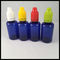 Blauer Plastik 30ml füllt HAUSTIER Tropfflaschen E Cig-Flüssigkeits-Flaschen ab fournisseur