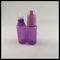 Flüssige nachfüllbare purpurrote lange dünne Spitzen-kindersichere Kappe LDPE-Tropfenzähler-Bottles10ml fournisseur