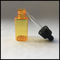 Quadratische Glastropfflaschen für kosmetisches Packi, kundenspezifische Plastiktropfflaschen fournisseur