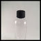 Spitzen-Saft-Flaschen der Torsions-120ml, transparente Plastikphiolen mit Überwurfmuttern fournisseur