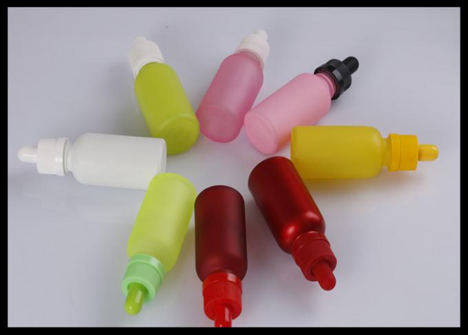 Miniglasflaschen-Rot bereifte Siebdruck Logol des ätherischen Öls kindersichere Kappen