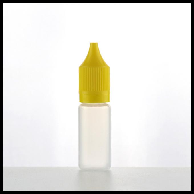 Verdünnen Sie lang Spitzen-Tropfenzähler Vape-Flasche, mollige Einhorn-Flaschen Gorilla LDPE 10ml