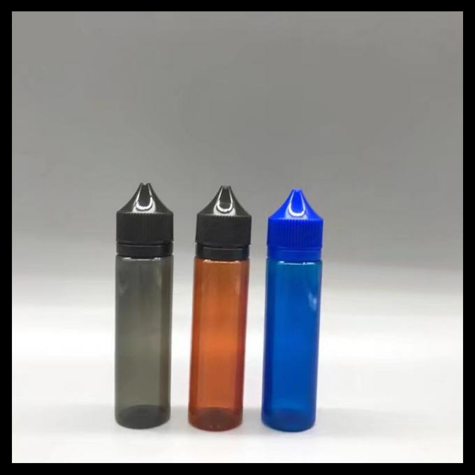 Flüssige kleine Plastiktropfflaschen Vape, Gorilla-Einhorn-Flaschen-runde Form