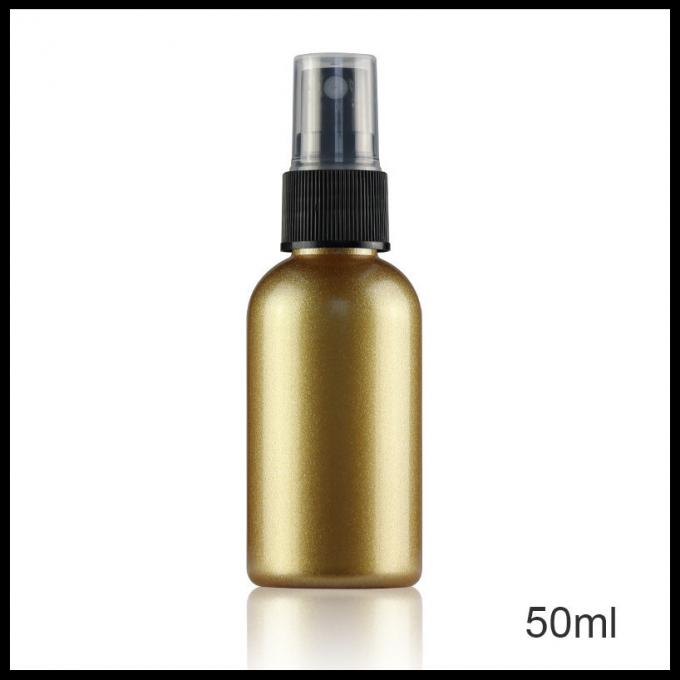 Des ätherischen Öls Kapazität der Parfüm-Plastiksprühflasche-50ml mit feinen Nebel-Sprühern