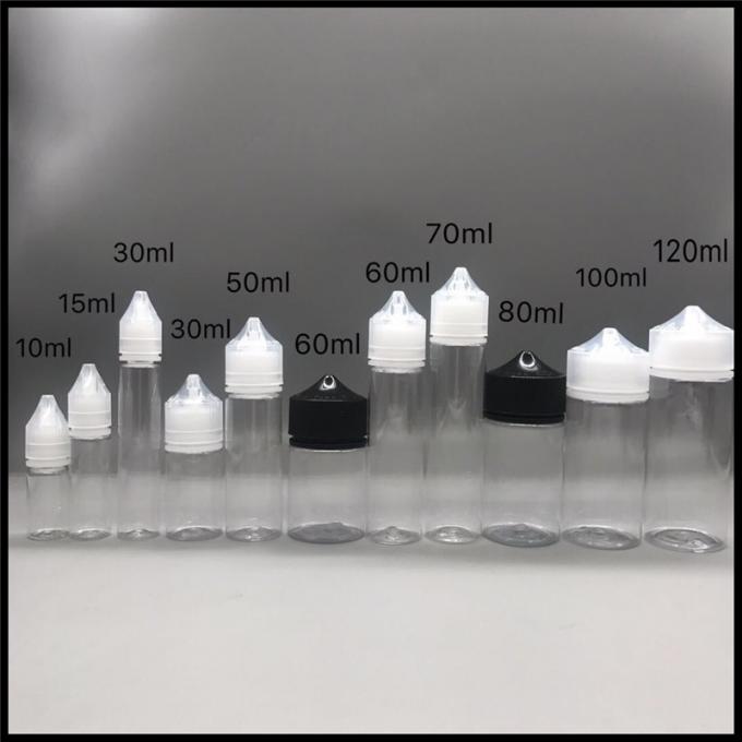 RV3 Plastikeinfaches des molligen Einhorn-Flaschen-freien Raumes des Gorilla-30ml 60ml zu säubern