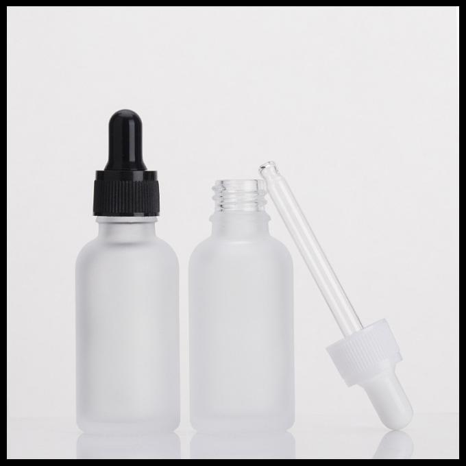 Klare Kapazität des Mattglas-ätherischen Öls der Flaschen-30ml kindersicher mit Besetzer-Kappe